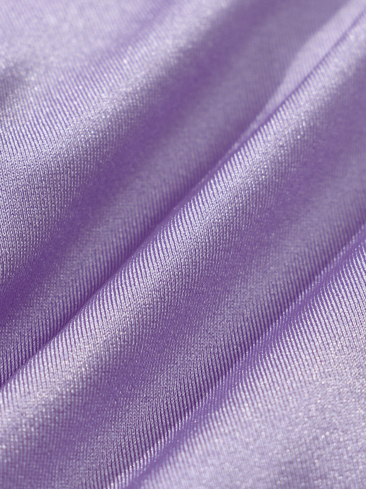 Purple Pleated Bikini Bottom