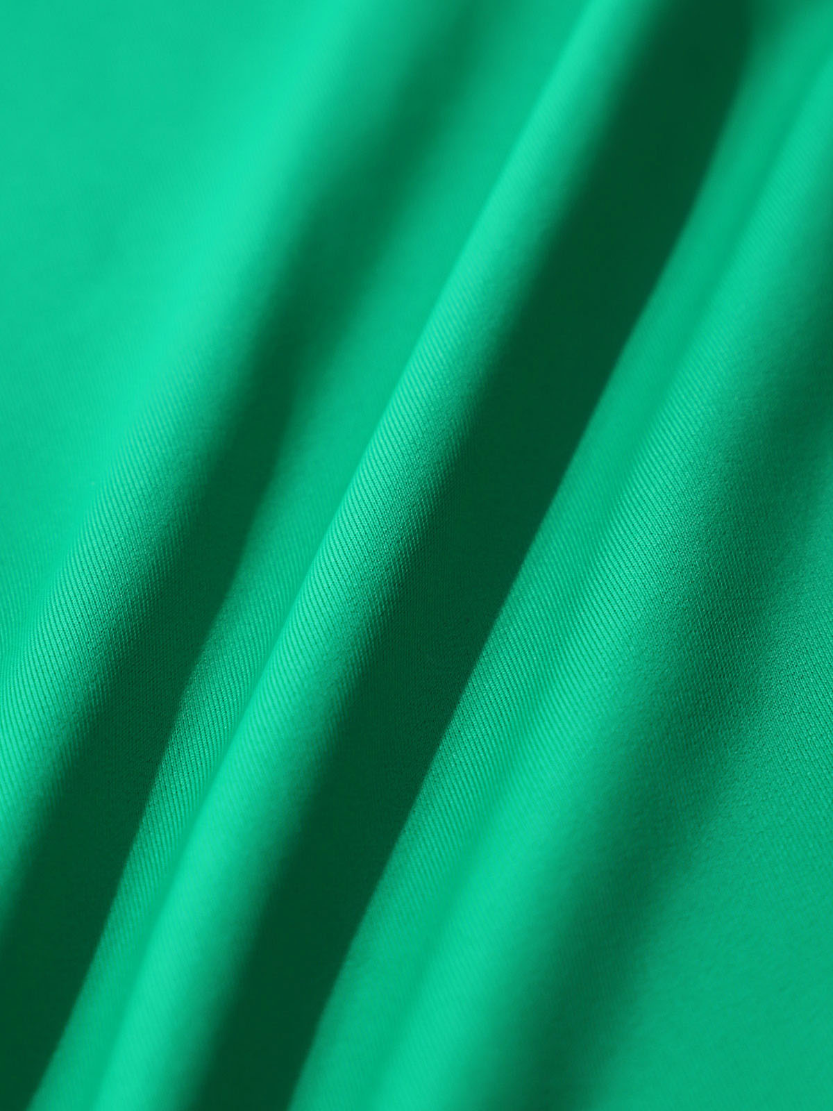 Green Contrast High-Waist Surf Bottom