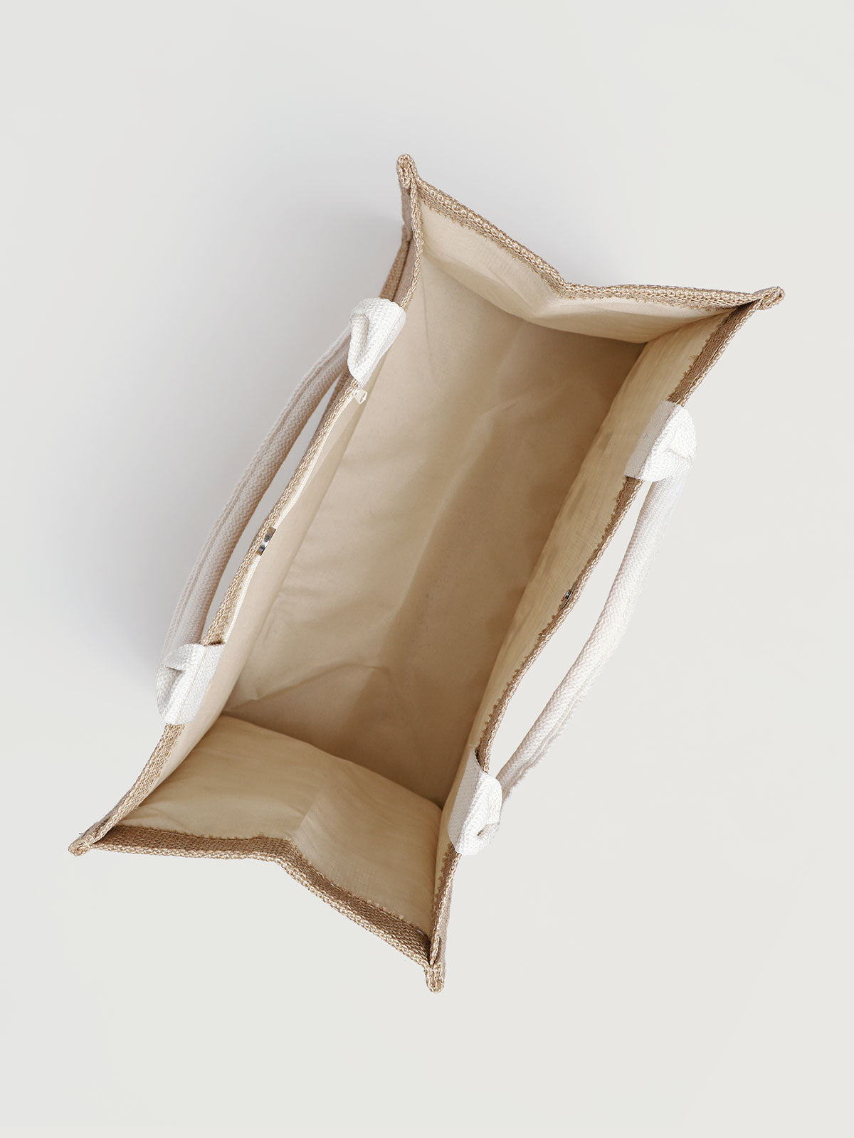 Berlook-Green Burlap Bag
