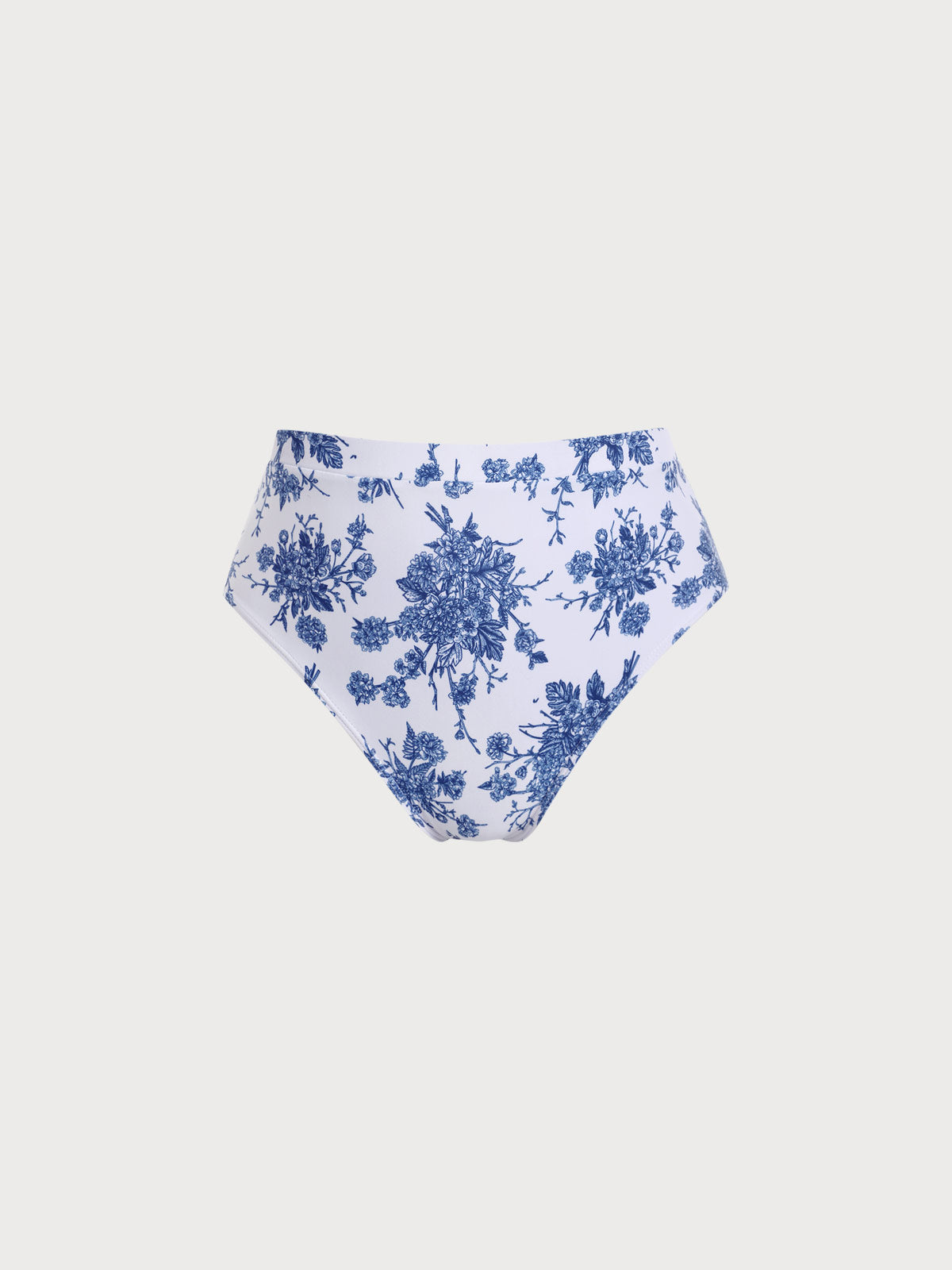 Floral Plus Size Bikini Bottom