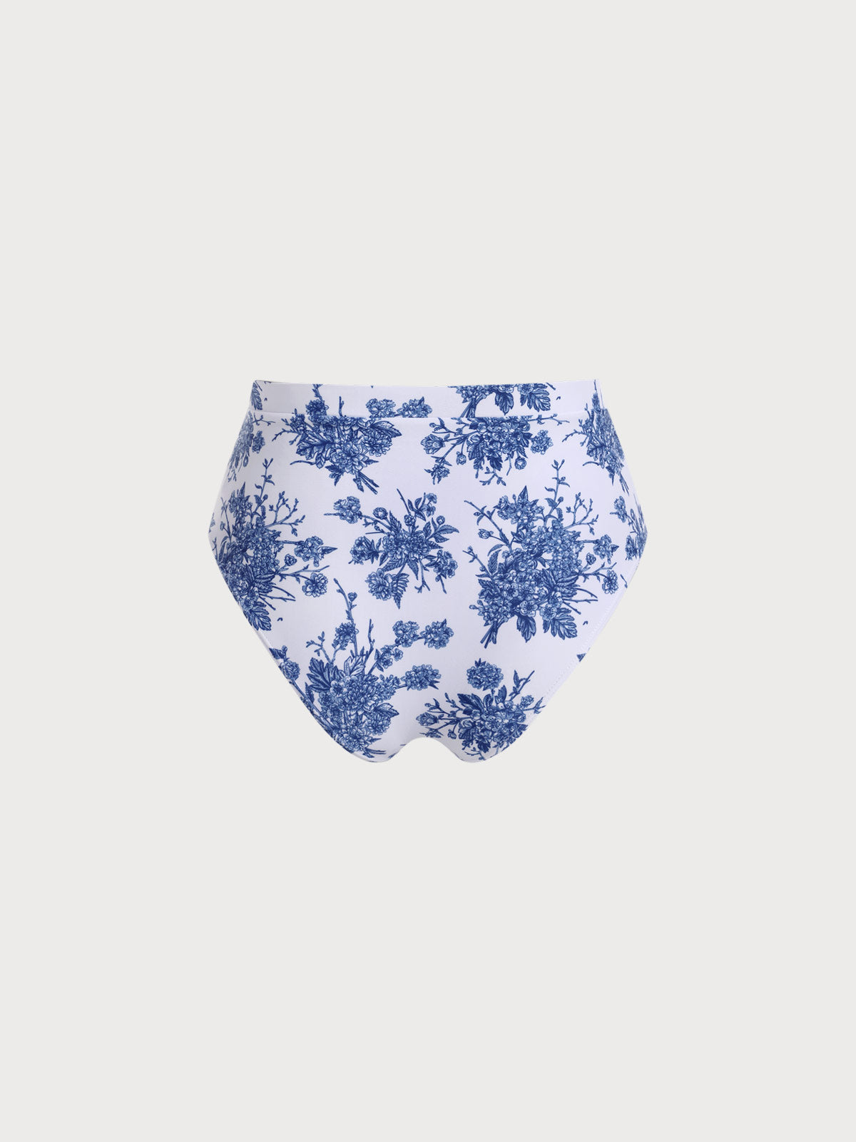 Floral Plus Size Bikini Bottom