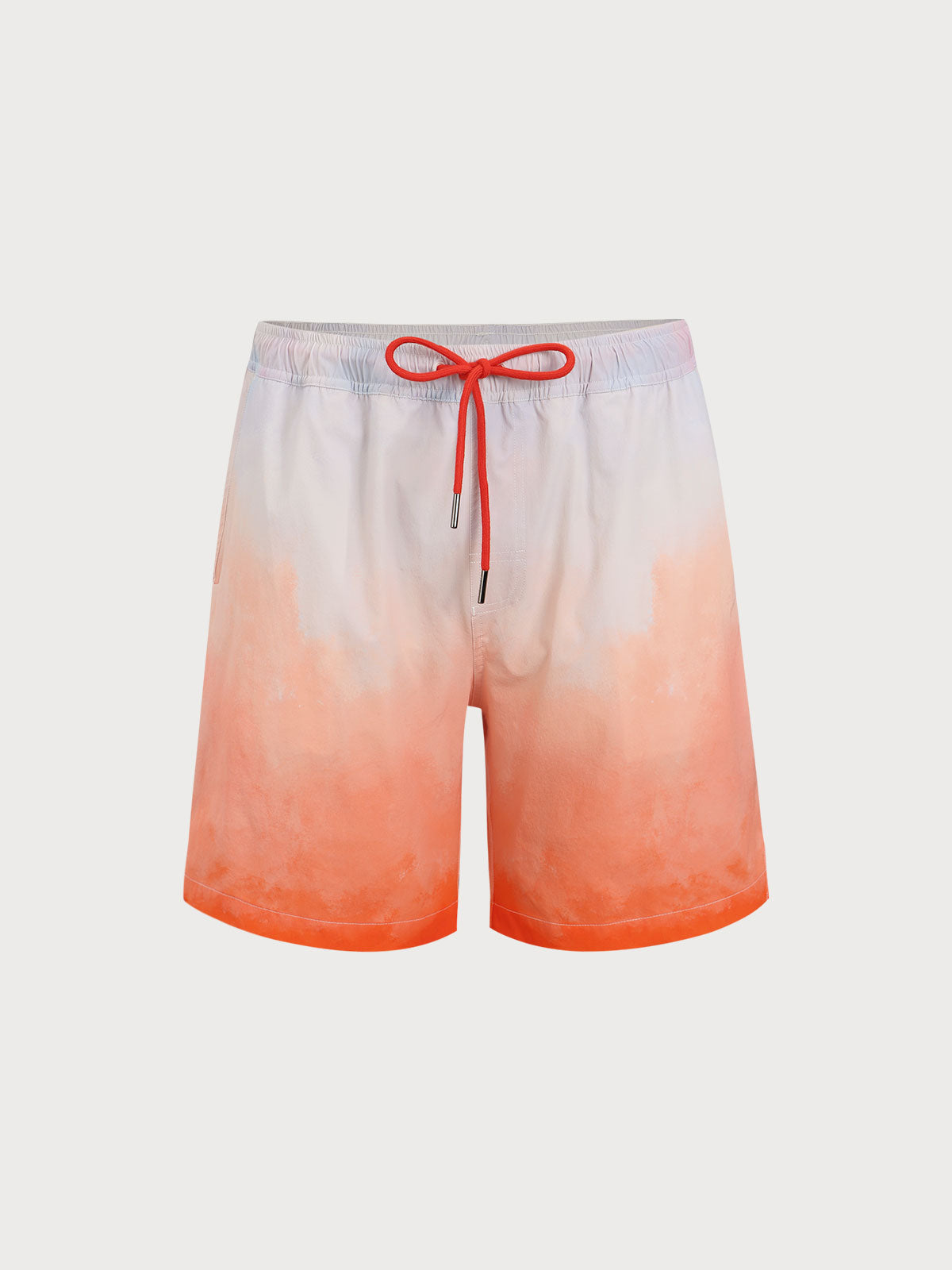 Multi-Color Gradient 7" Swim Trunks
