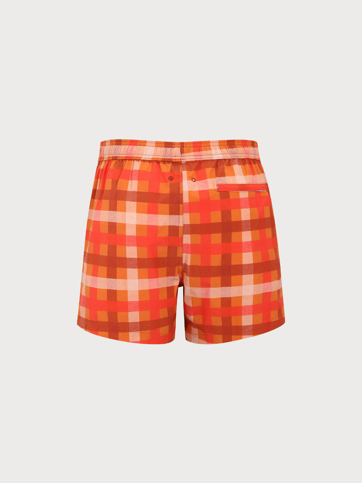 Hapnix® - Men's Orange 5" Swim Trunks