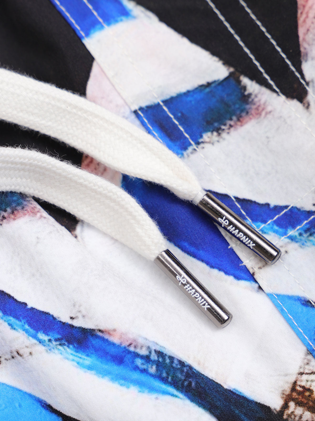 Hapnix® - Abyssal Rapids- The Blue Men's 5" Swim Trunks