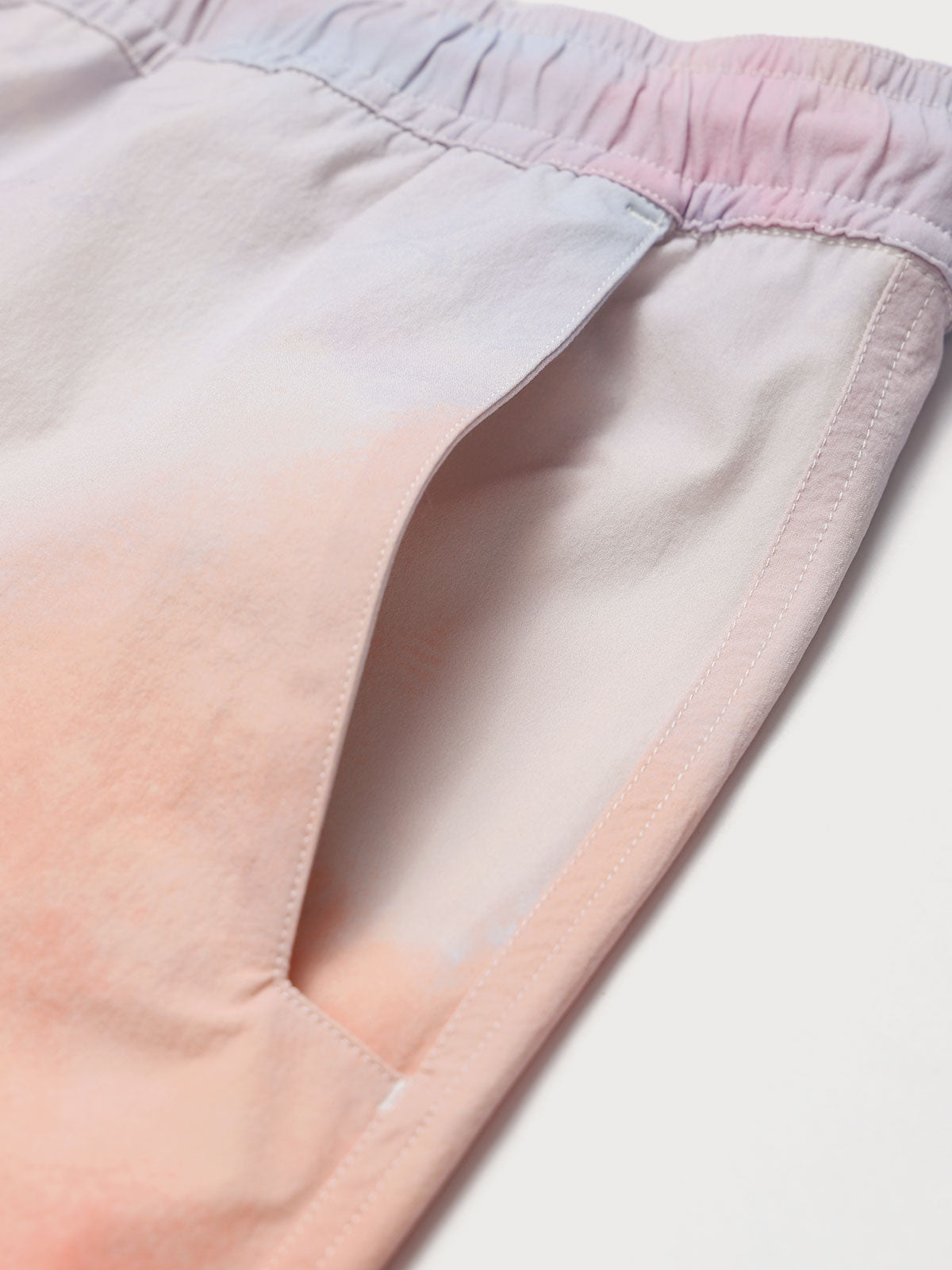 Multi-Color Gradient 7" Swim Trunks