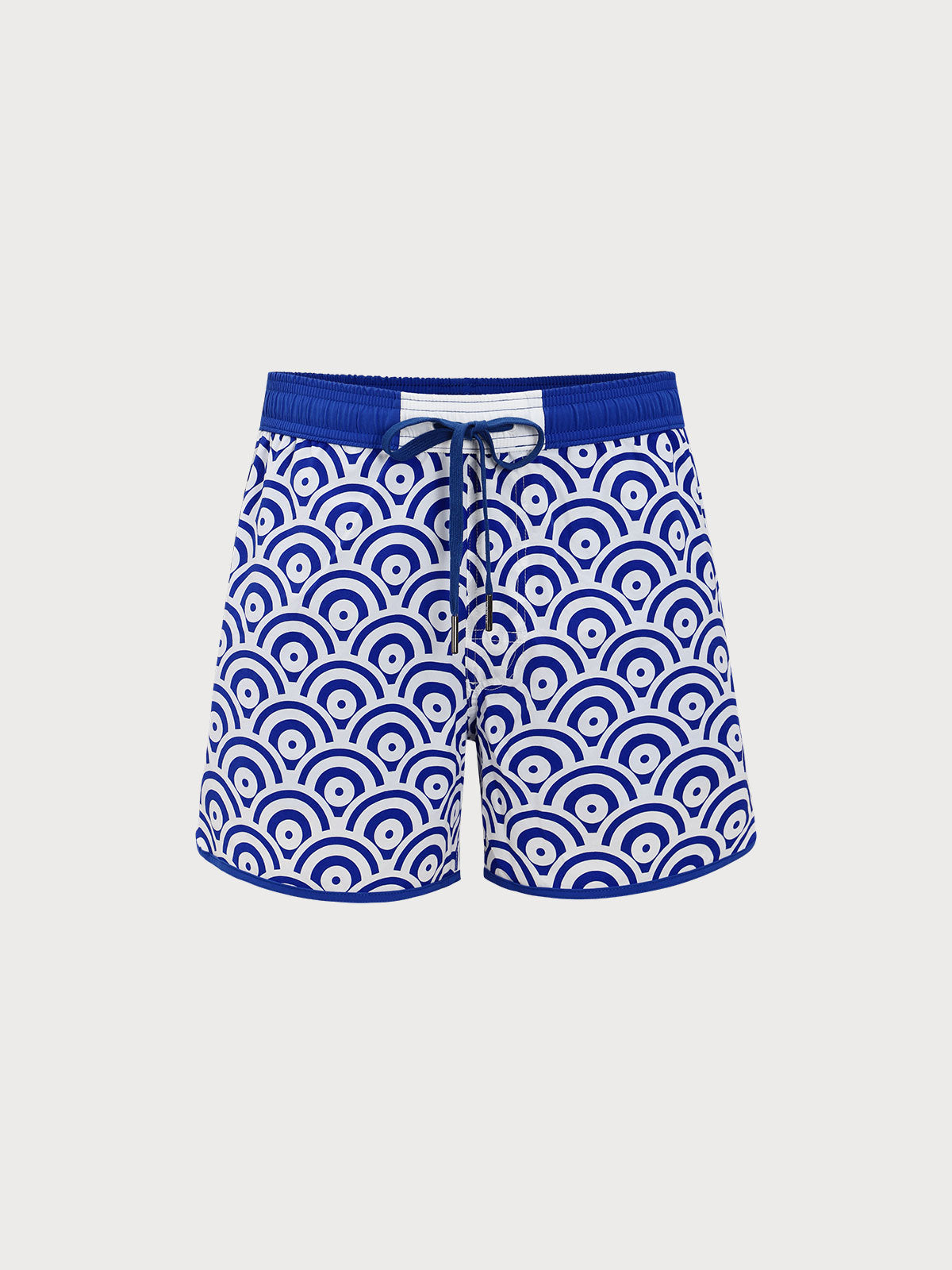 The Navy Waves Men's 5" Swimming Trunks