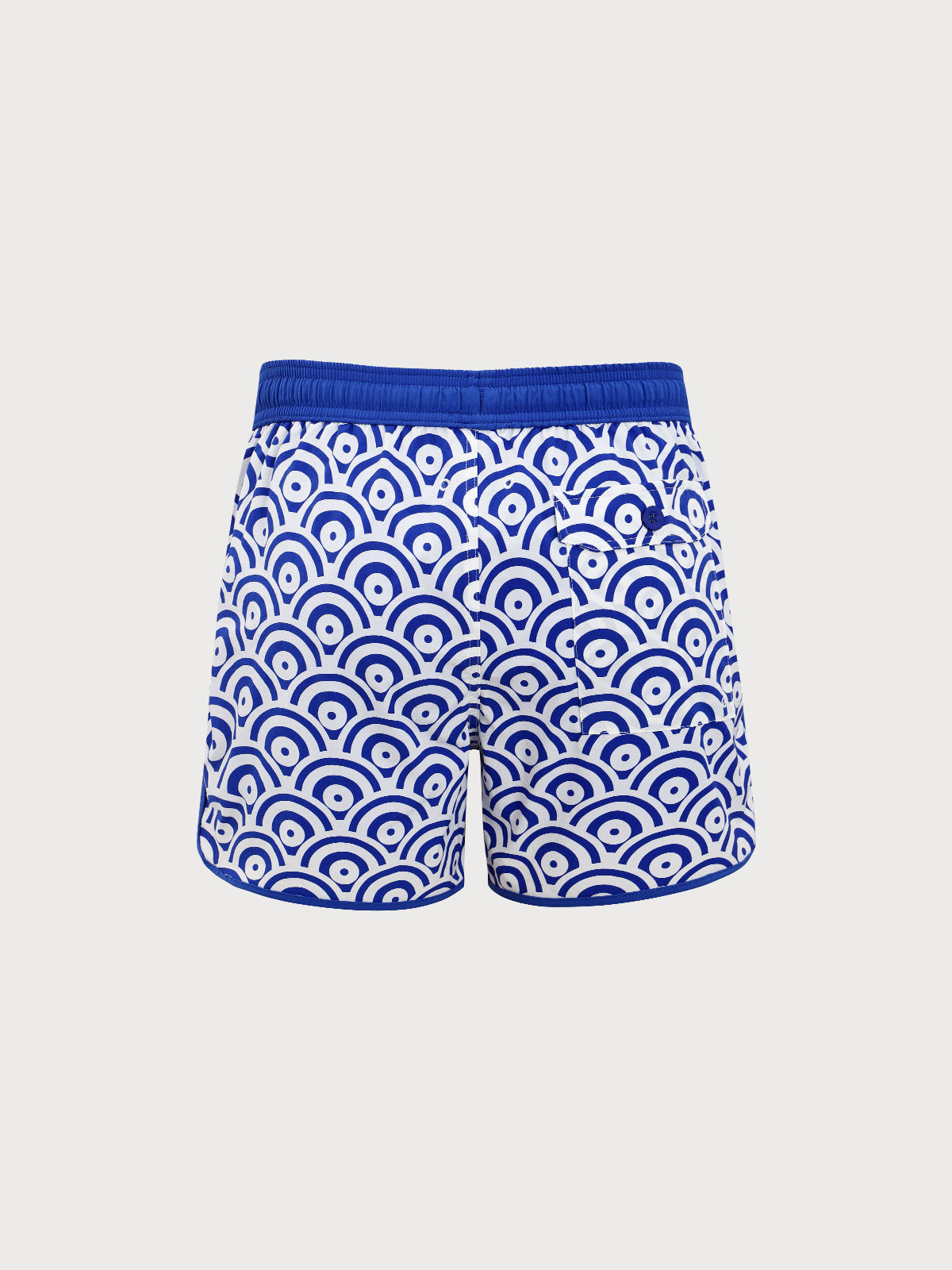 The Navy Waves Men's 5" Swimming Trunks