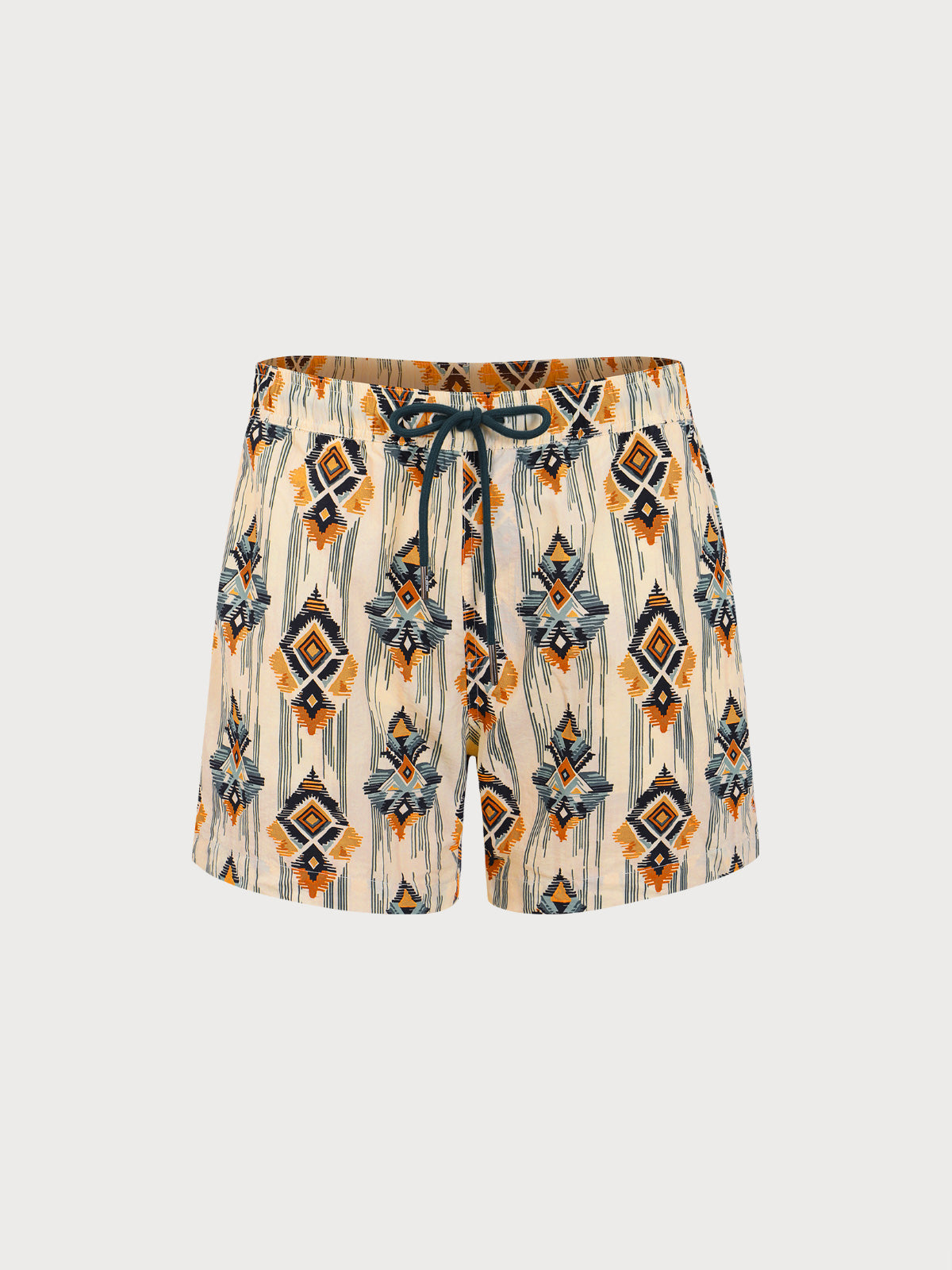 Hapnix® - Men's Khaki 5" Swim Trunks