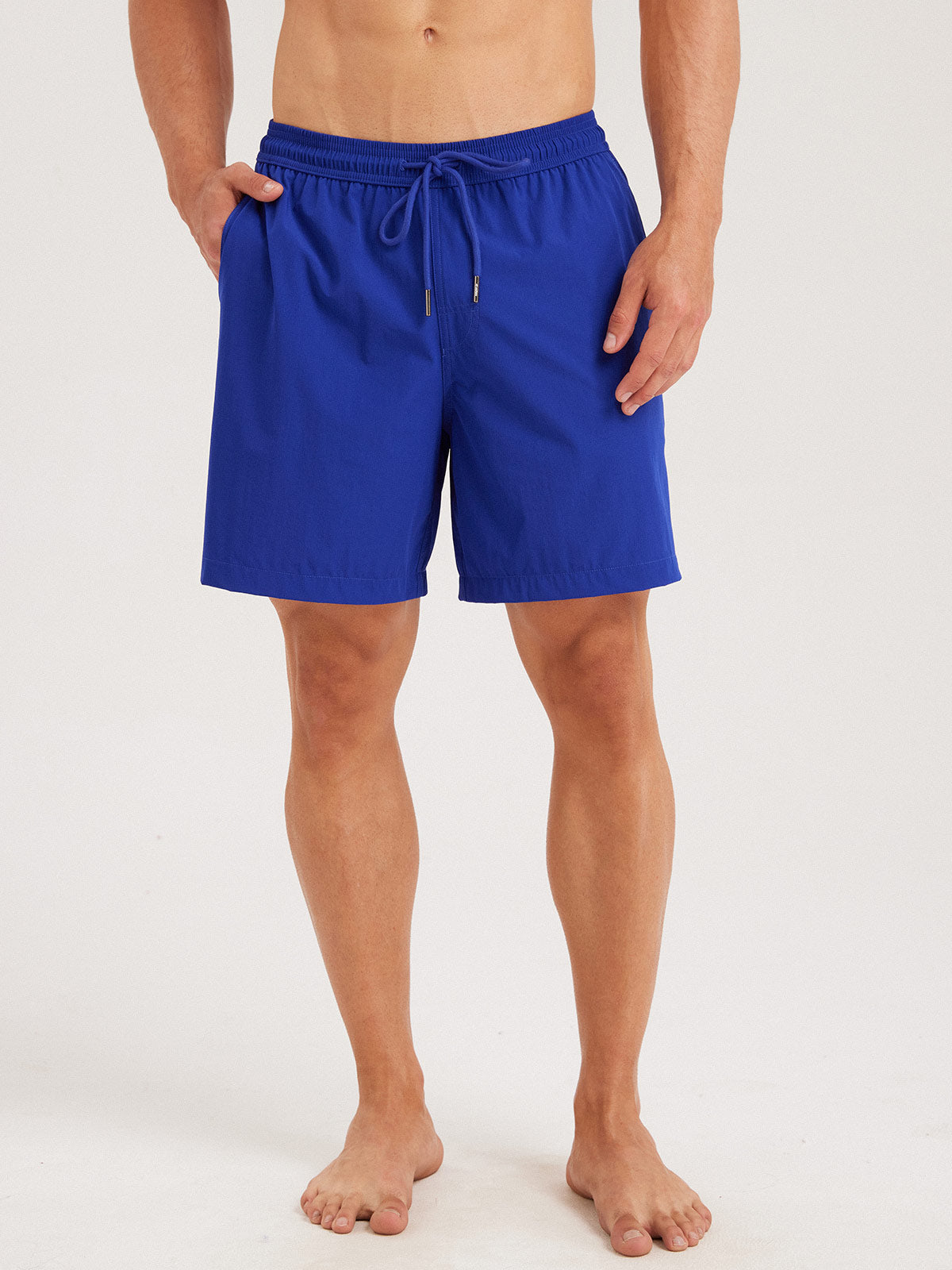 Hapnix® - Men's Navy 7" Swim Trunks
