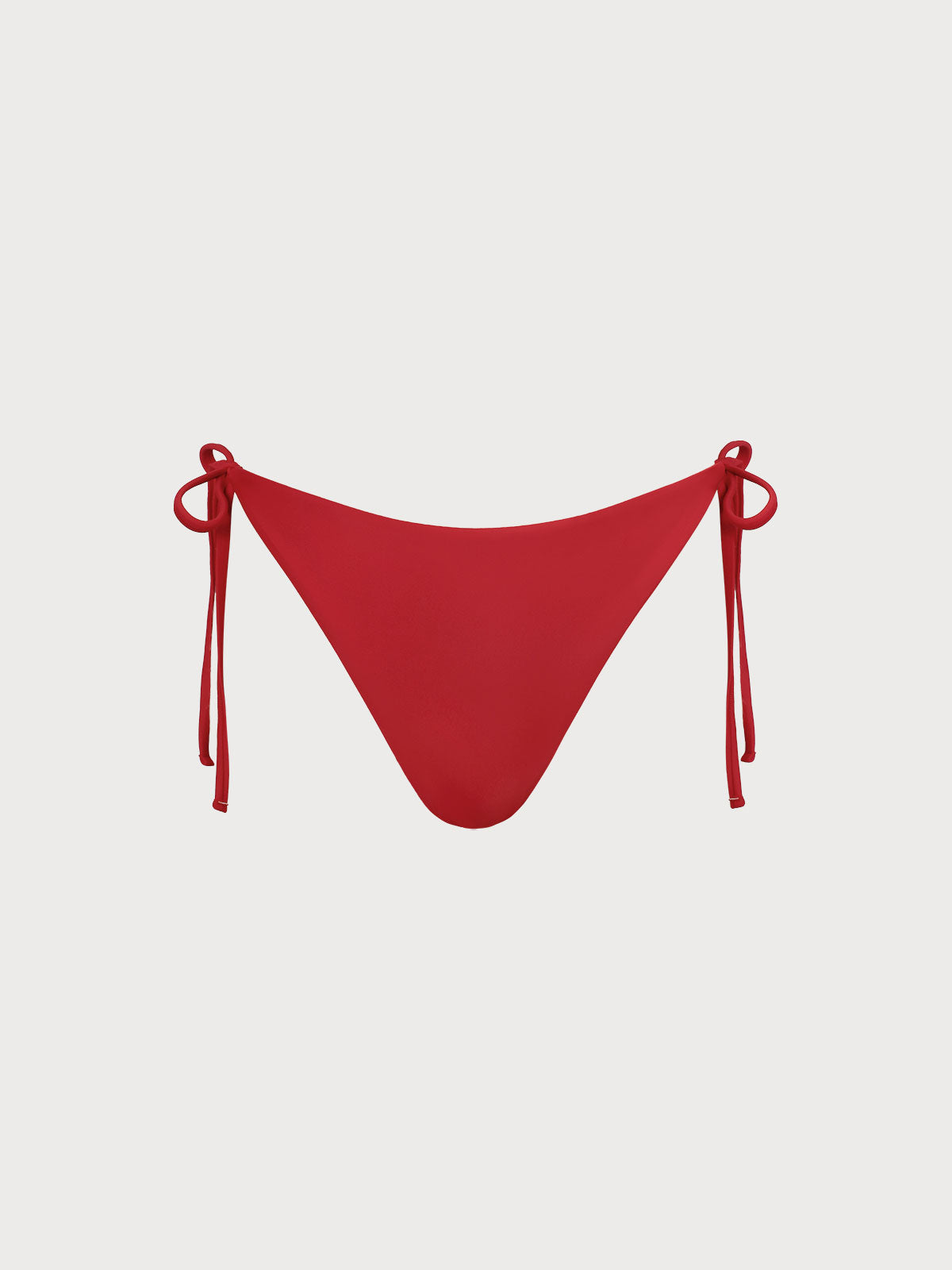ECONYL® Red Reversible Tie Bikini Bottom