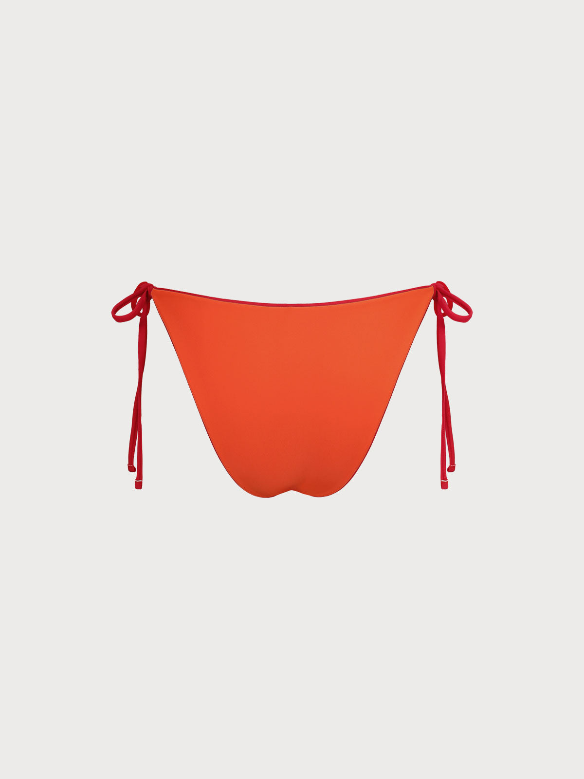 ECONYL® Red Reversible Tie Bikini Bottom