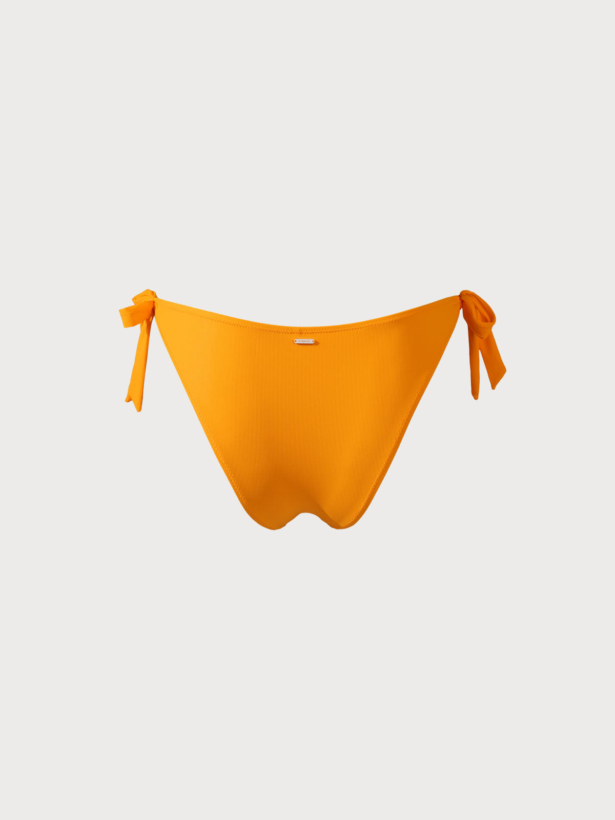 Solid Tie Plus Size Bikini Bottom
