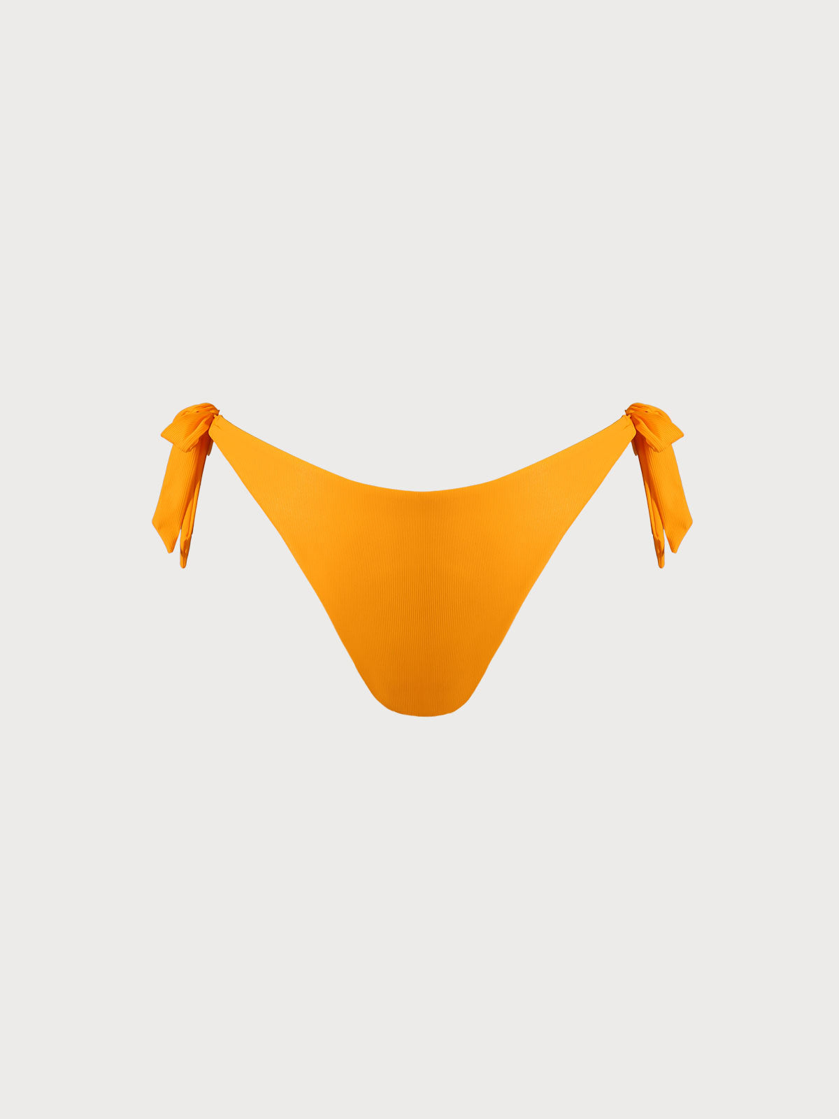 Solid Tie Plus Size Bikini Bottom