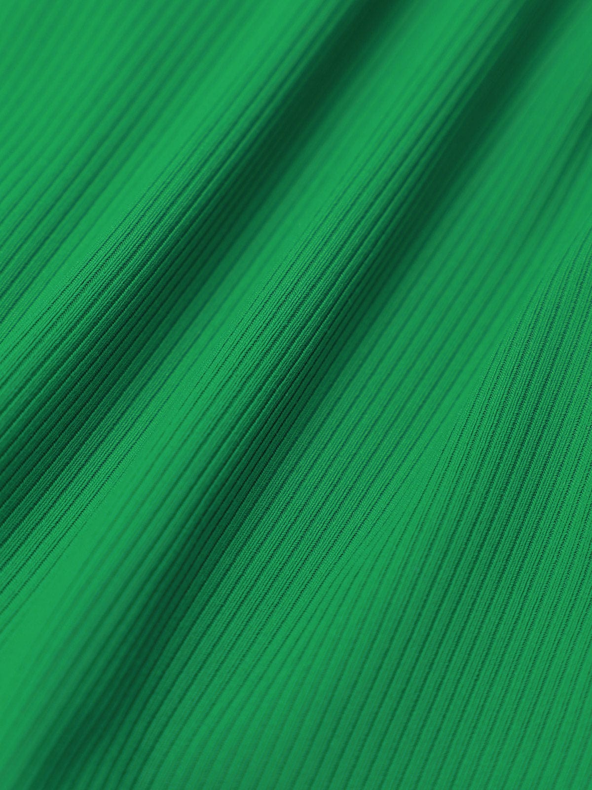 Ribbed Tie Reversible Bikini Bottom-Green