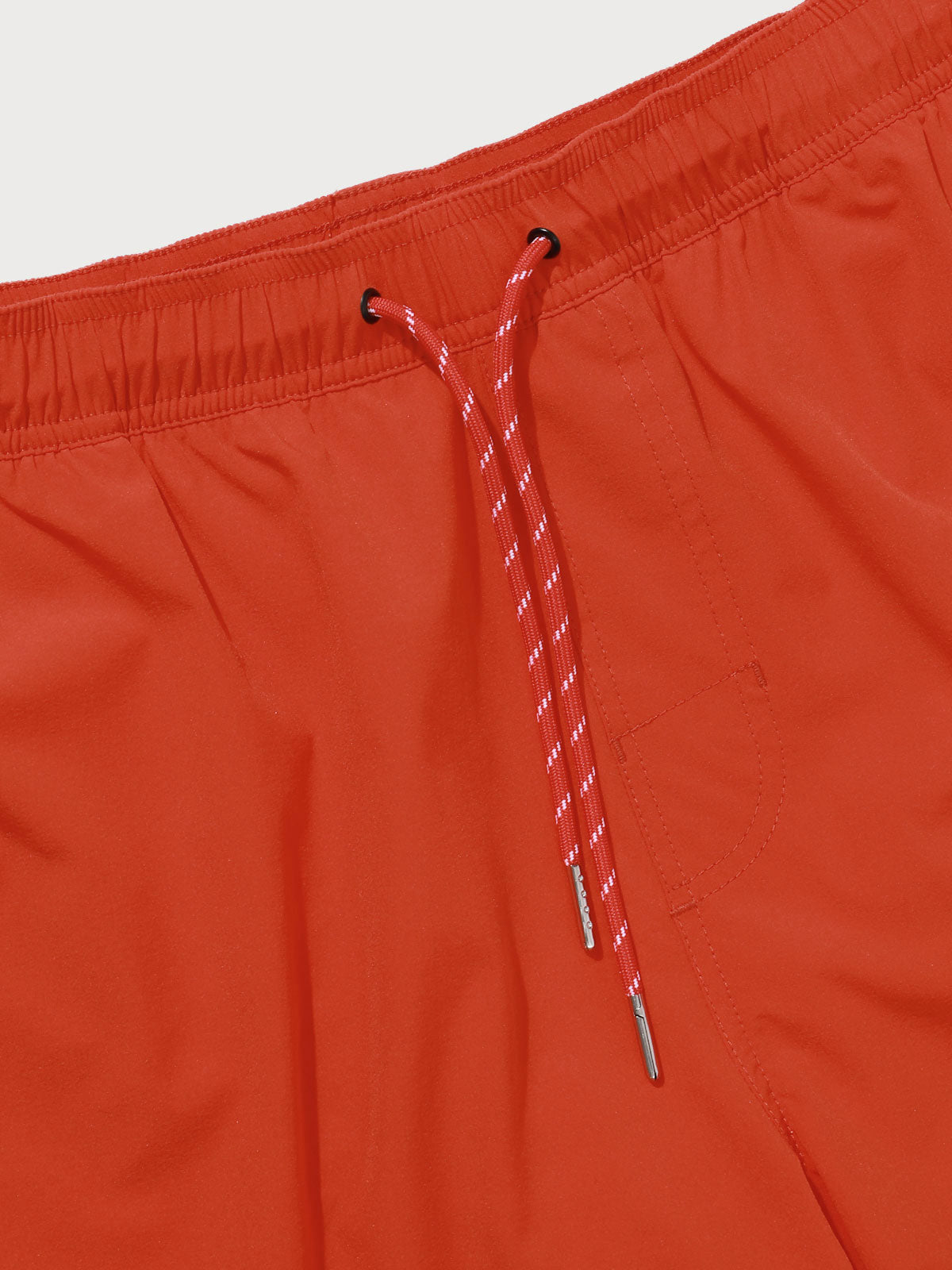 The Brick Red Men's 5" Beach Swimming Trunks
