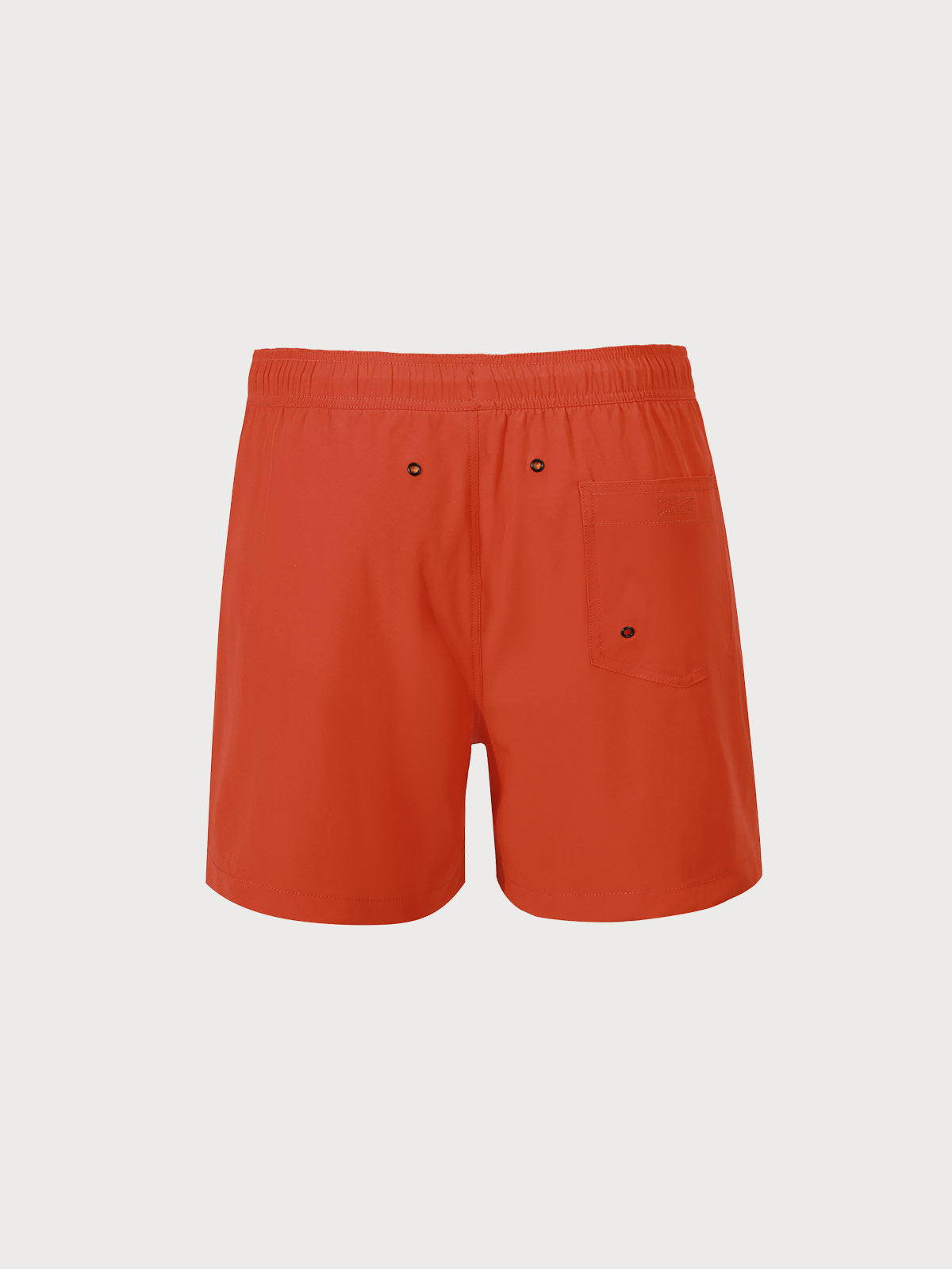 The Brick Red Men's 5" Beach Swimming Trunks