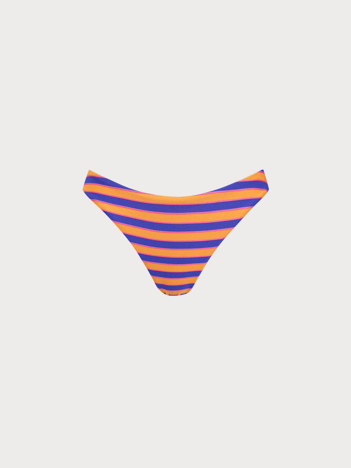 Colorful Stripe Bikini Bottom