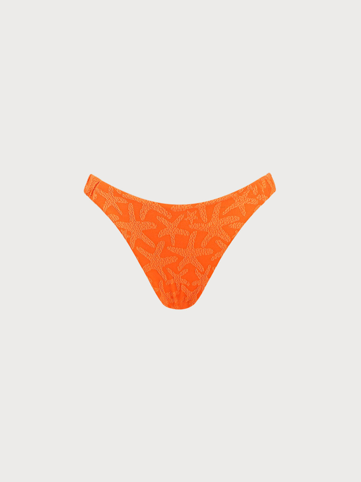 Orange Starfish Elastic Bikini Bottom