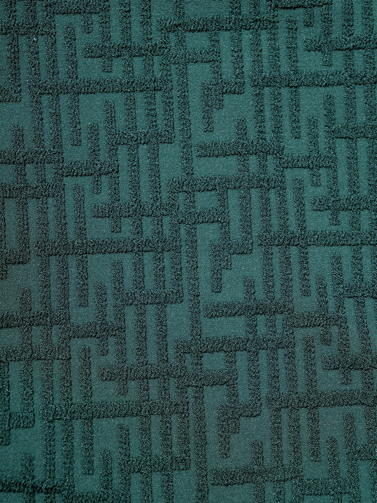 Green Textured Monogram Bikini Bottom