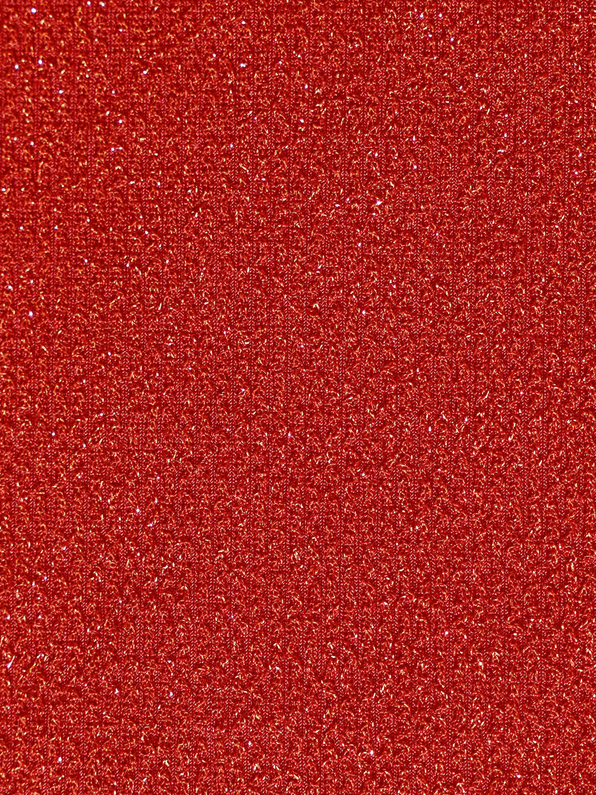 Red Cutout Glitter Bikini Bottom