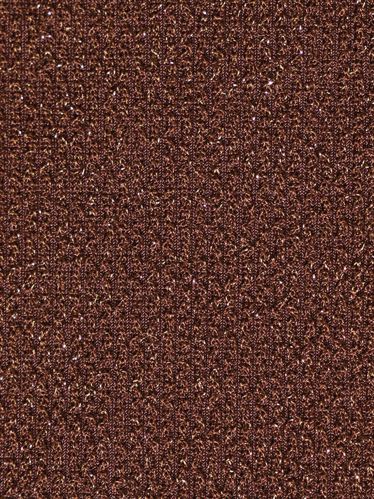 Dark Coffee Lurex Bikini Bottom