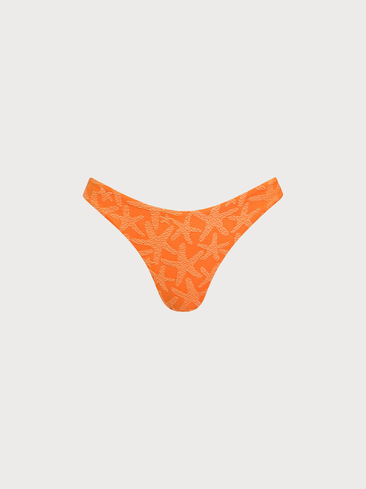 Orange Starfish Bikini Bottom