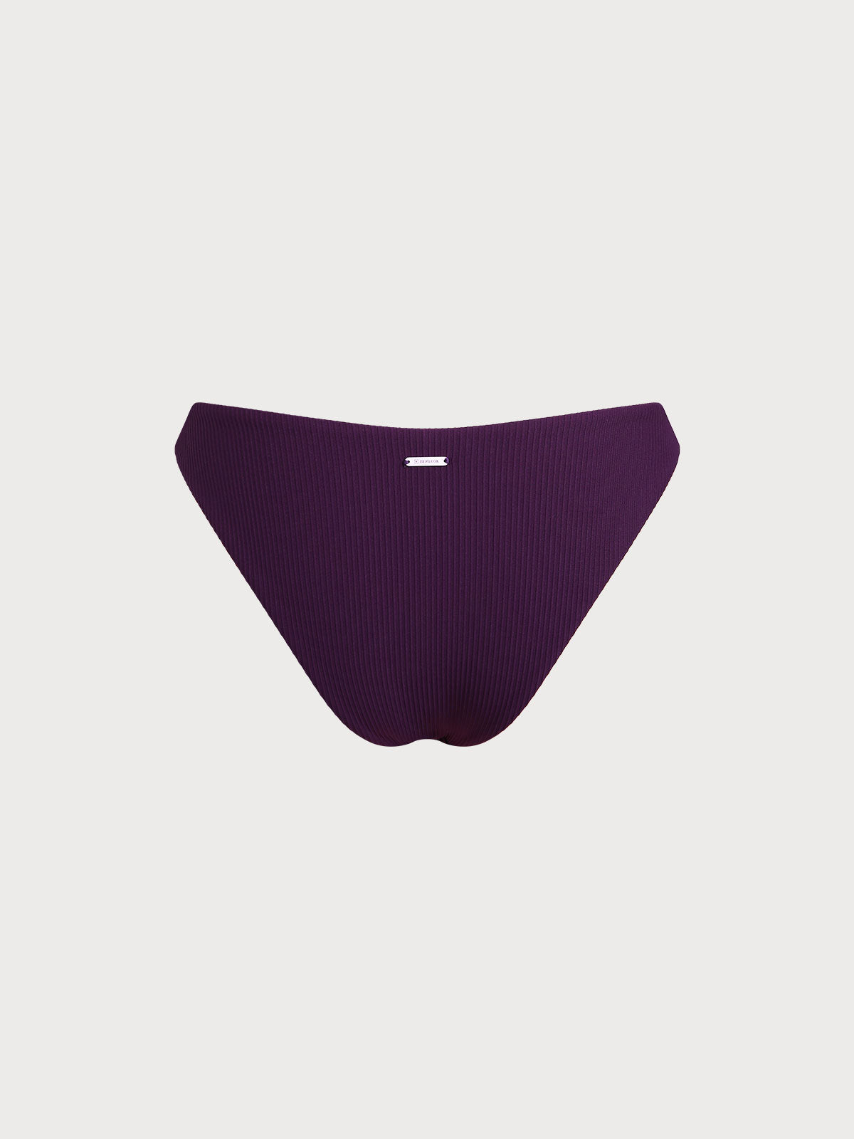 Purple O-Ring Bikini Bottom
