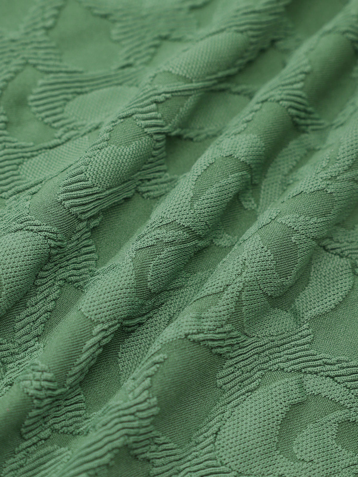 Dark Green Full Coverage Bikini Bottom