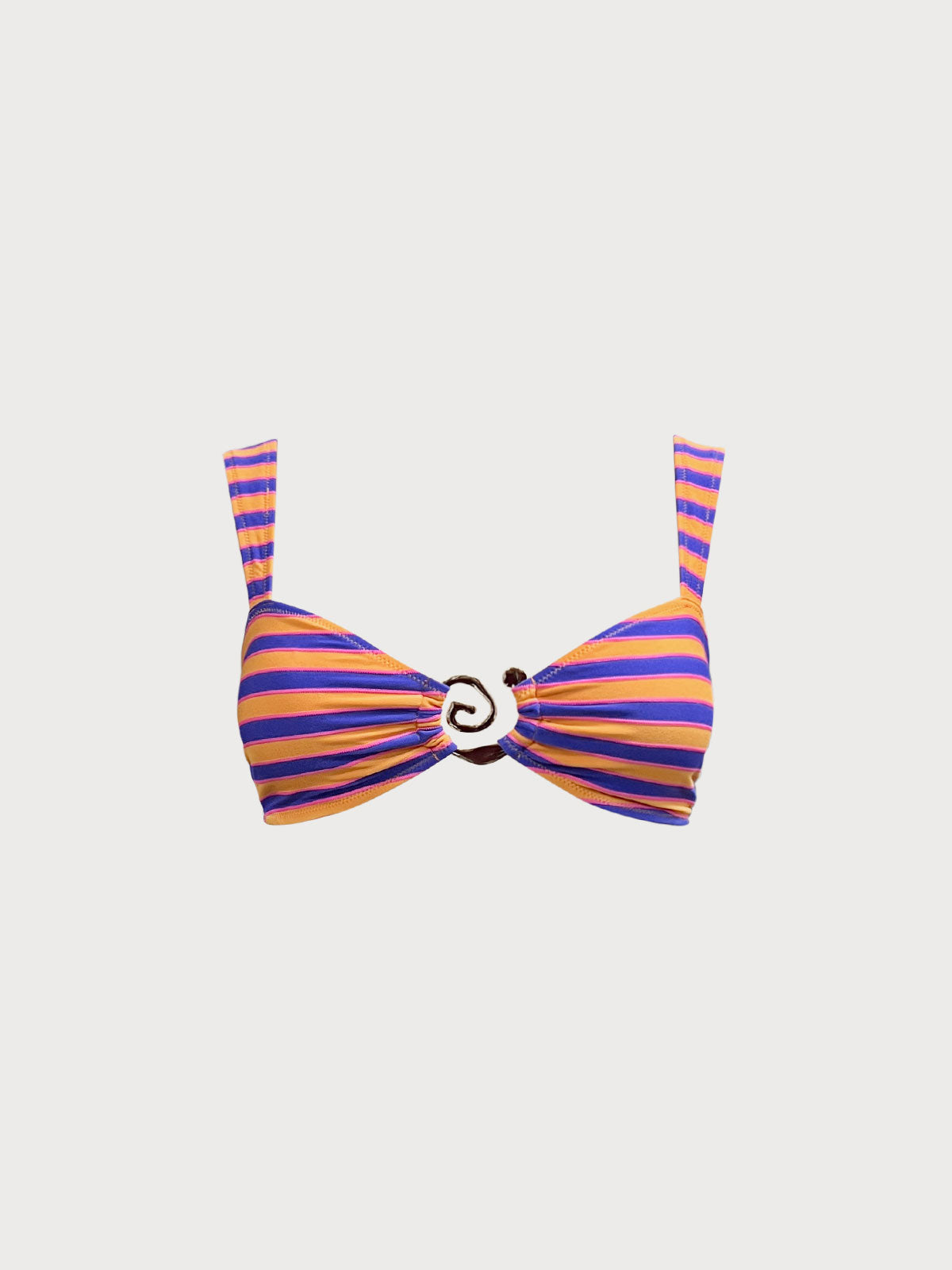 Colorful Circle Ring Bikini Top