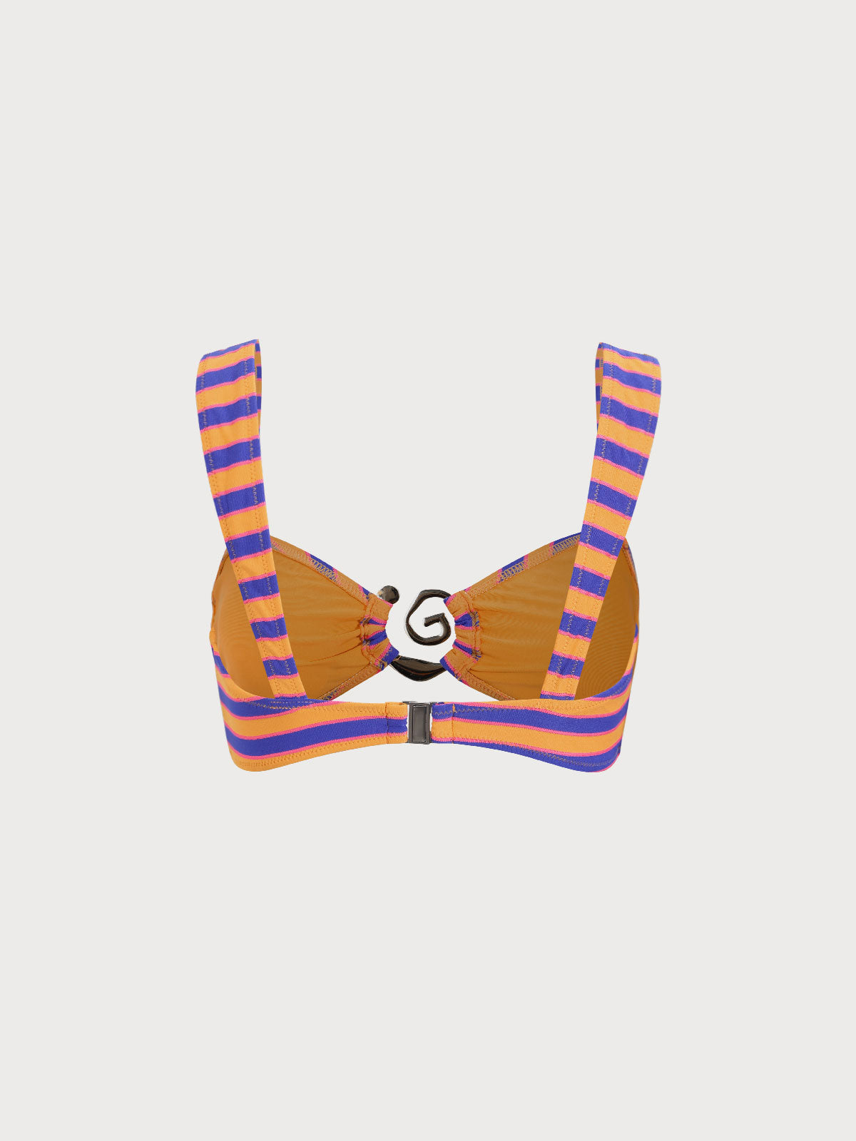 Colorful Circle Ring Bikini Top