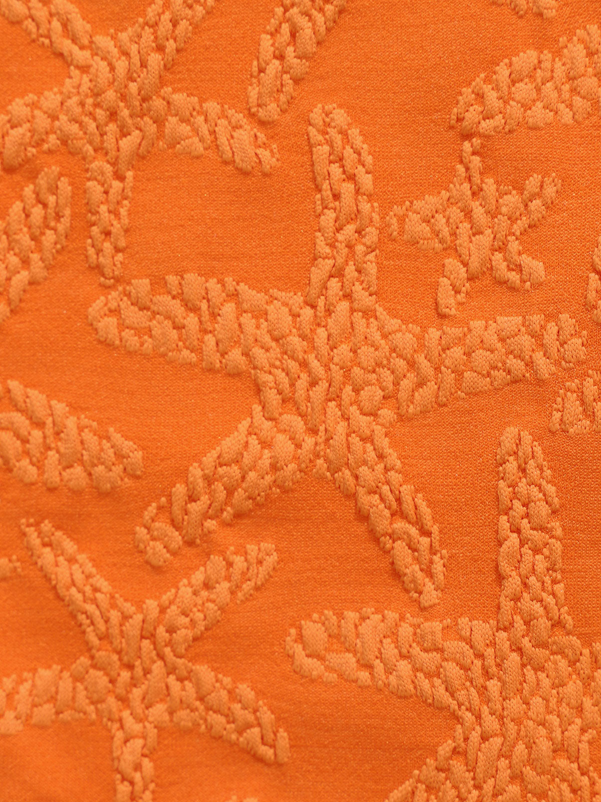 Orange Starfish U-cut Bikini Top