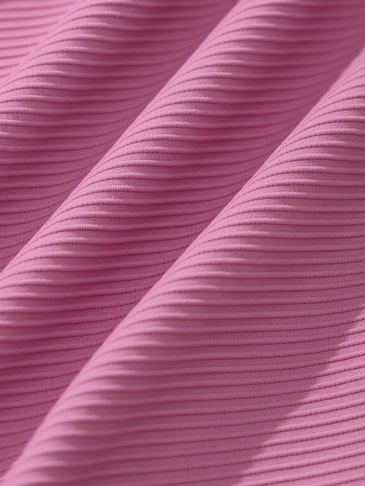 Pink Twist Backless Bikini Top