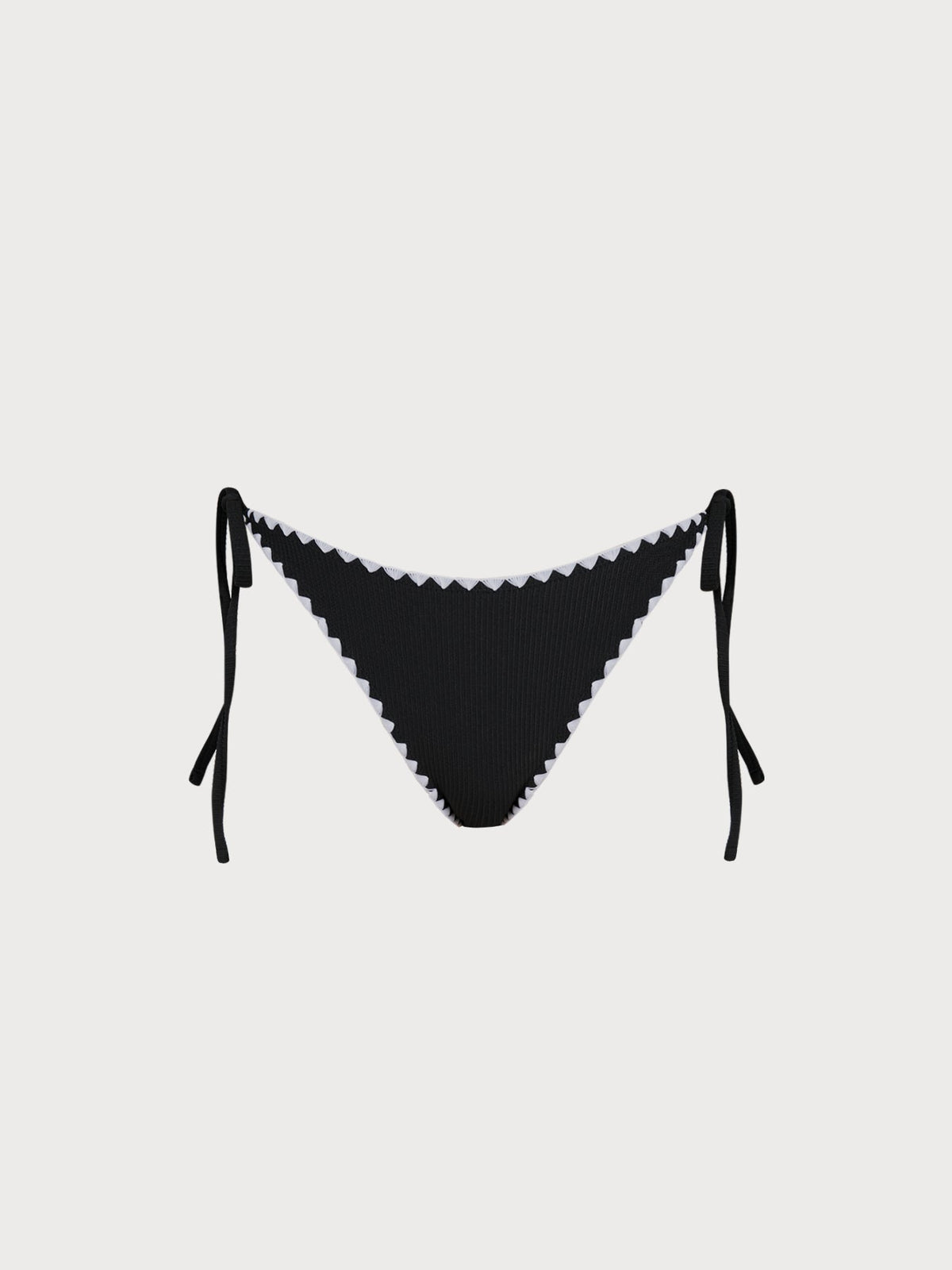 Black Tie Stitch Bikini Bottom