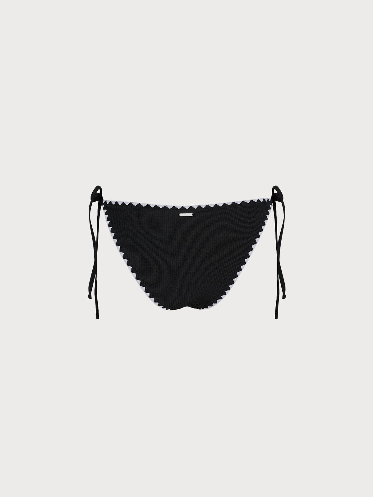 Black Tie Stitch Bikini Bottom