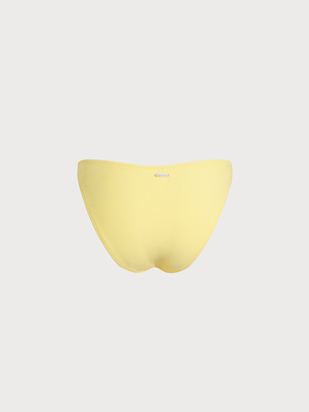 Yellow Full Coverage Bikini Bottom