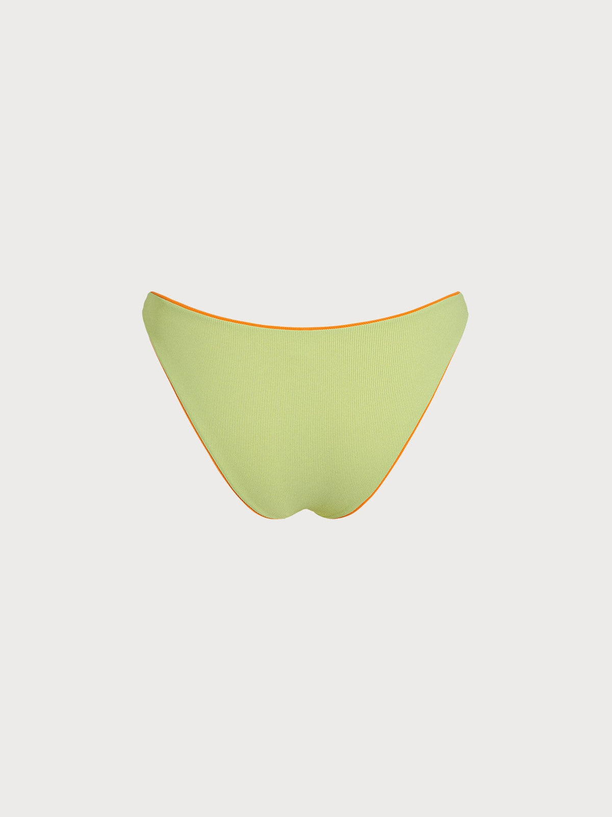 Orange Reversible Bikini Bottom