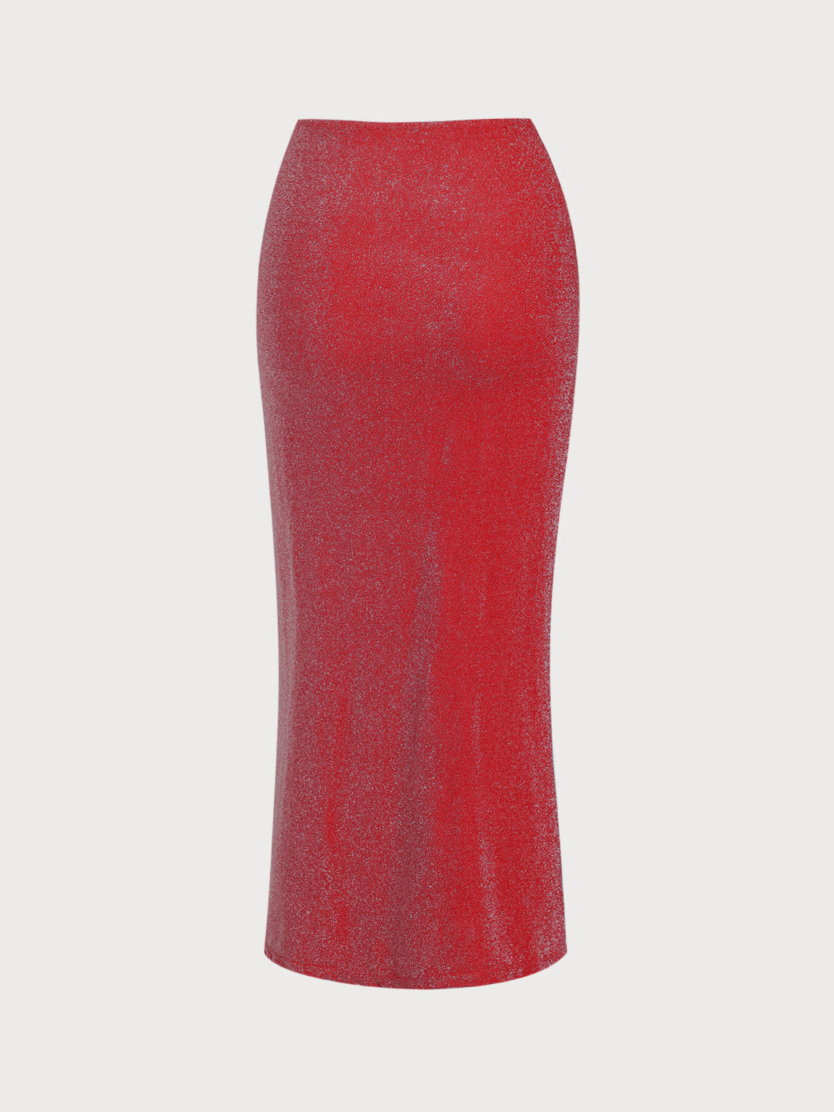 Red Lurex Plus Size Cover-up