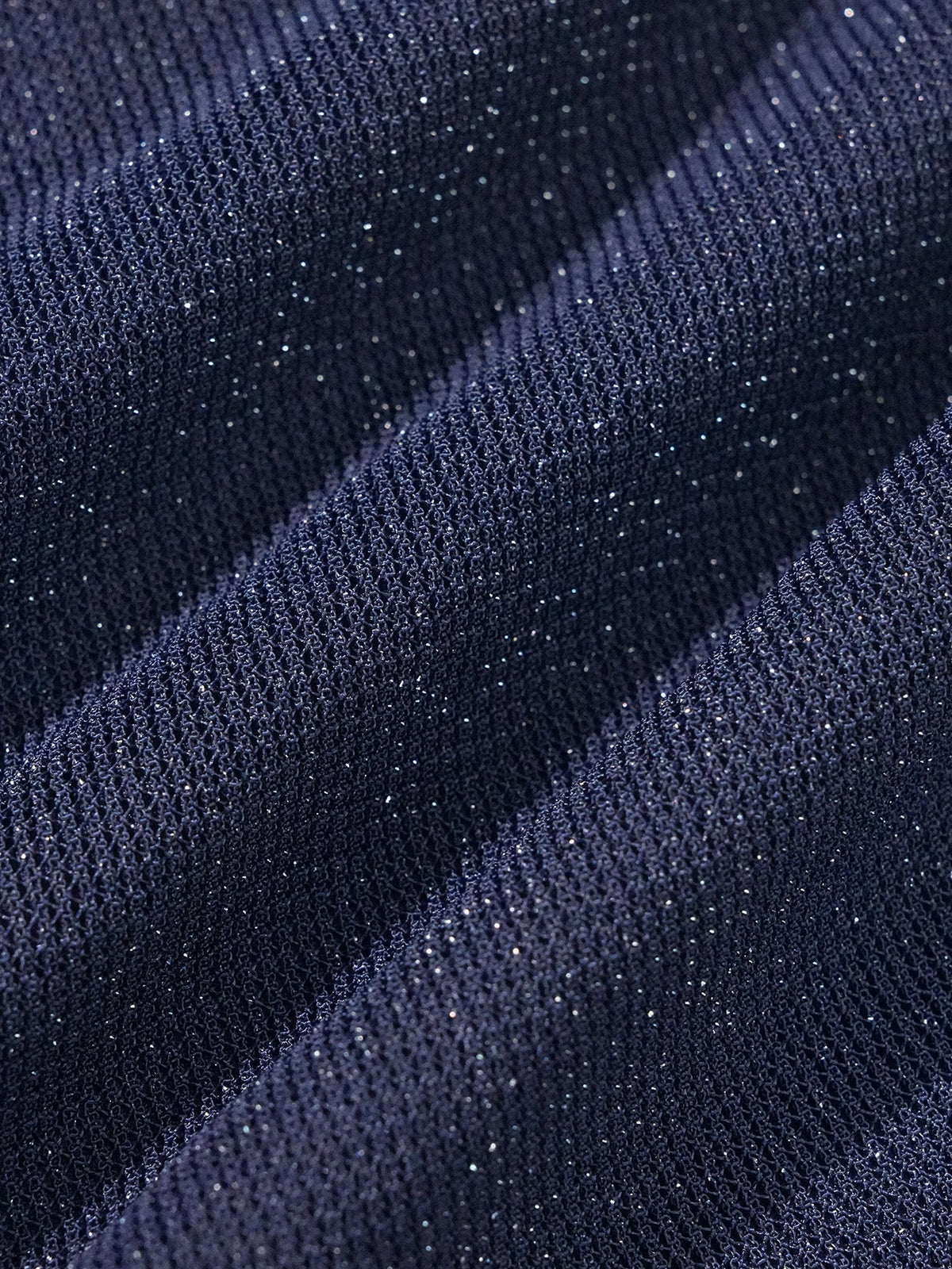 Blue Lurex X Cross Surf Top