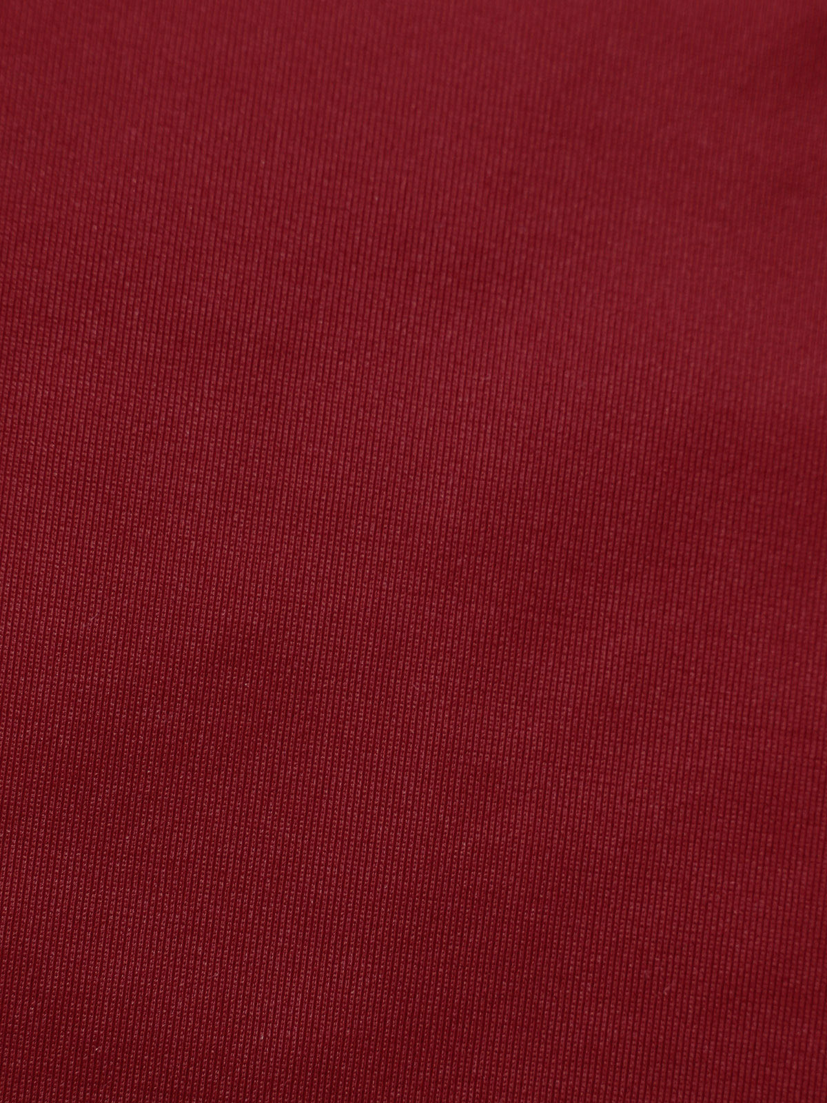 Wine Red U-Neck Plus Size Tankini Top