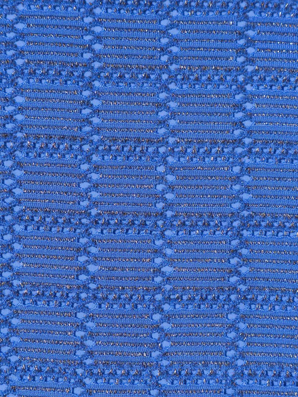 Blue Mesh Cover-Up Skirt