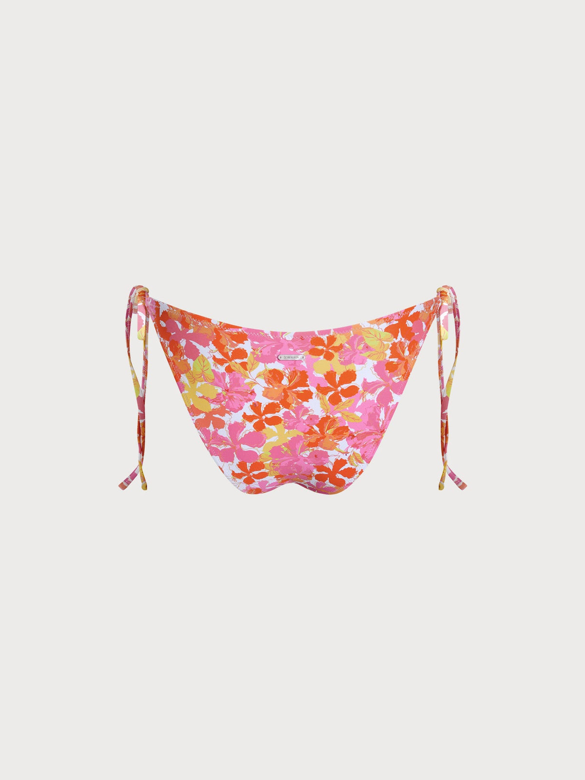Floral Print Tie Bikini Bottom