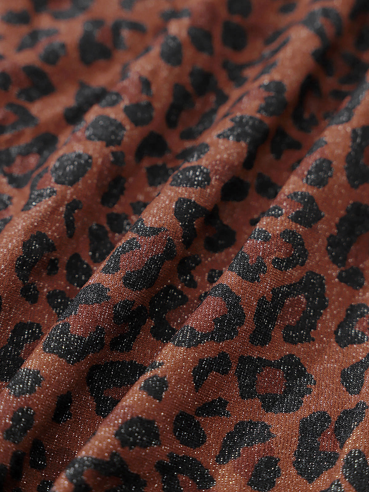 Leopard Print X Cross Surf Bra