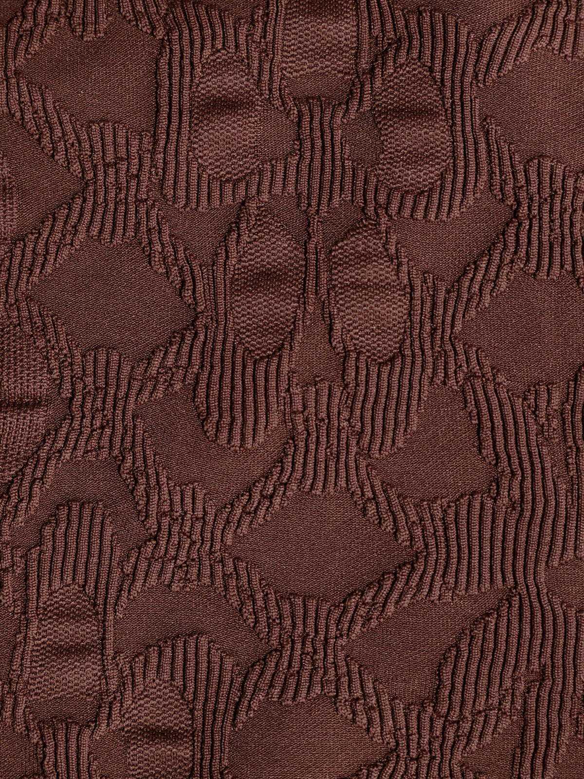 Dark Coffee Jacquard Surf Top