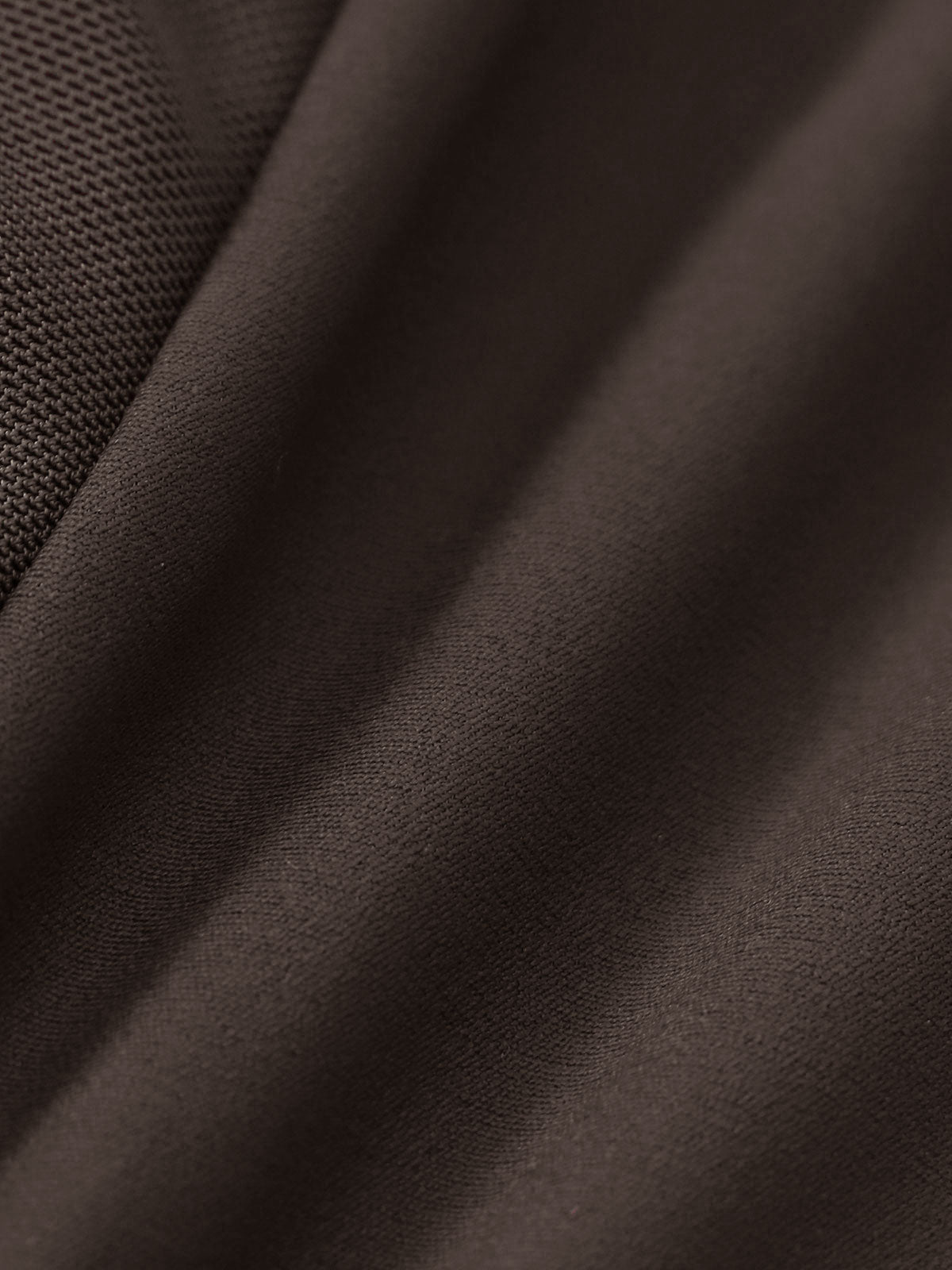 Coffee U Neck Long Sleeve Top - Light Support