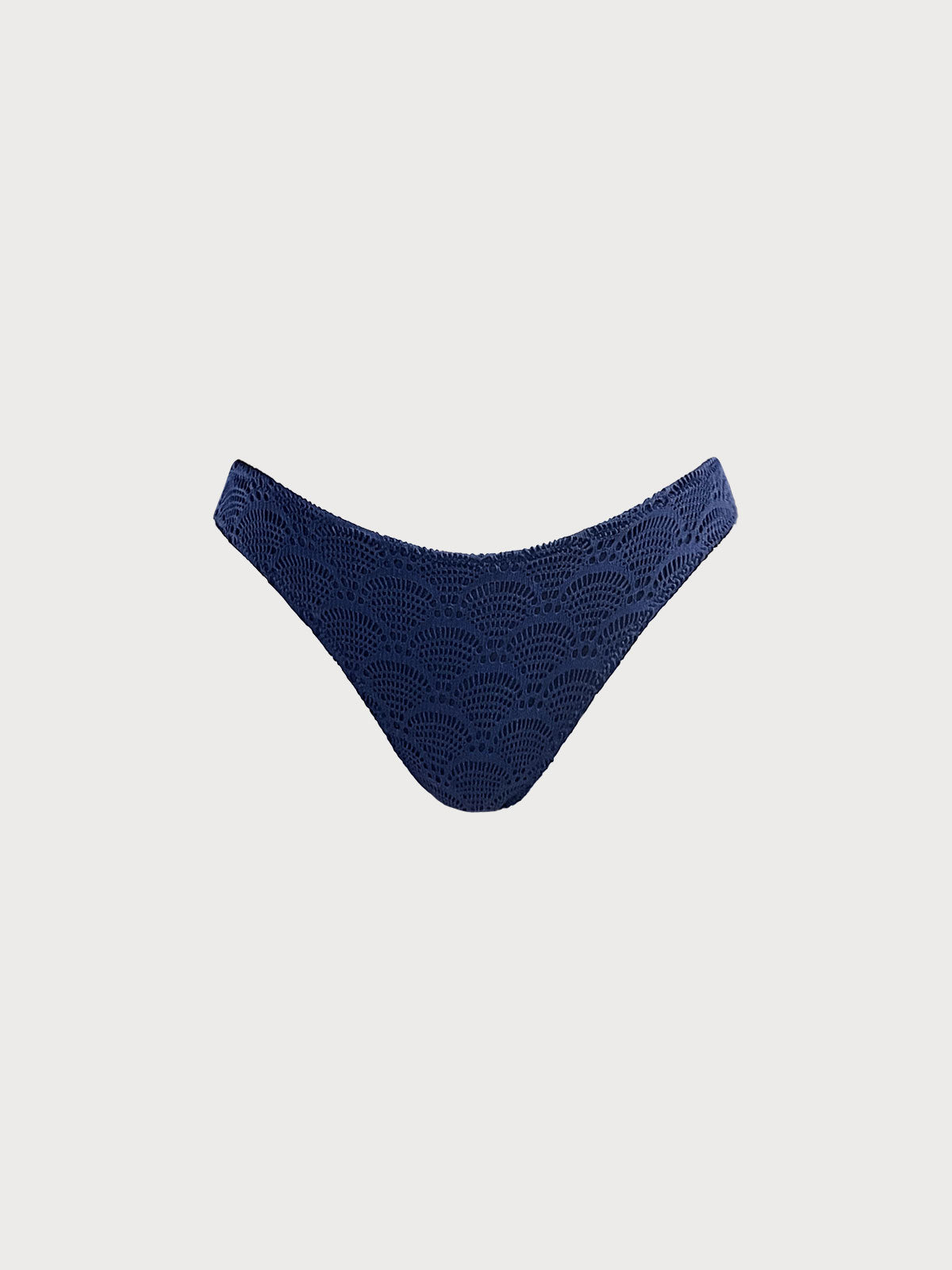 Blue Crochet Bikini Bottom