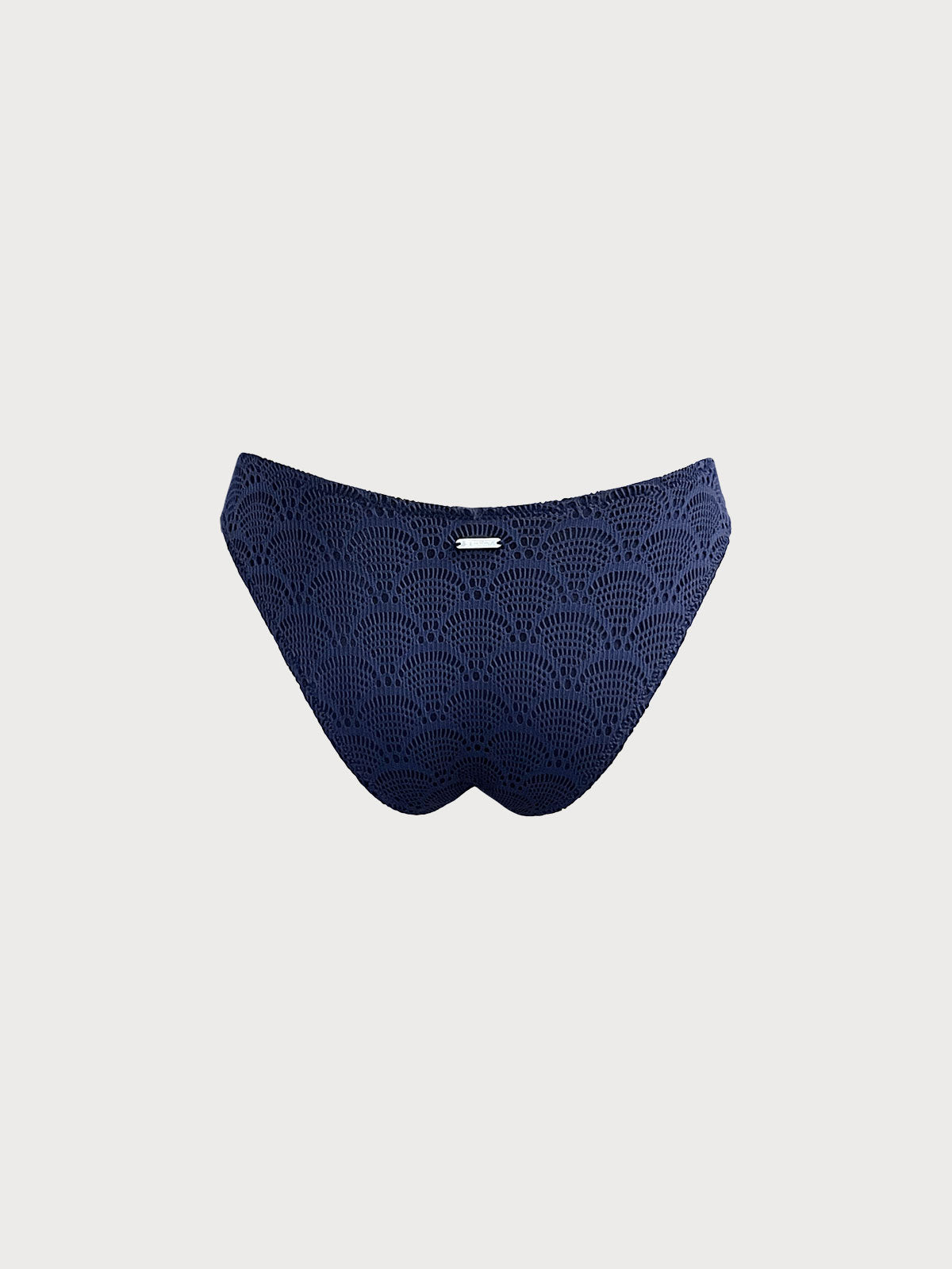 Blue Crochet Bikini Bottom