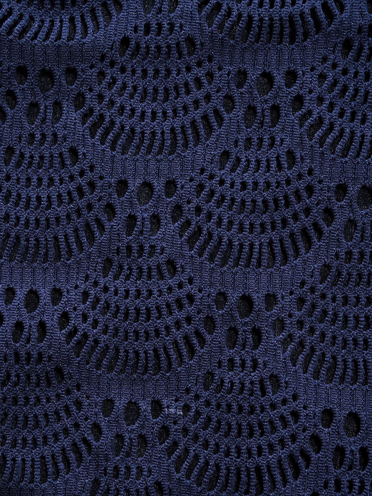 Blue Crochet Tie Bikini Bottom