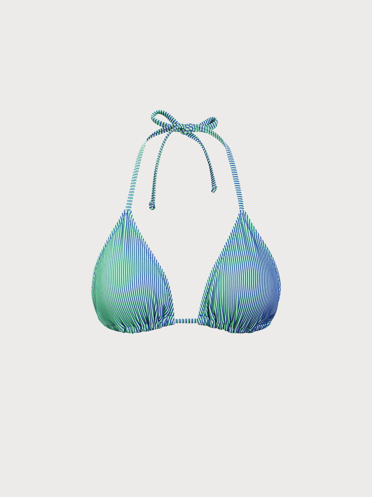 Green Gradient Halter Bikini Top