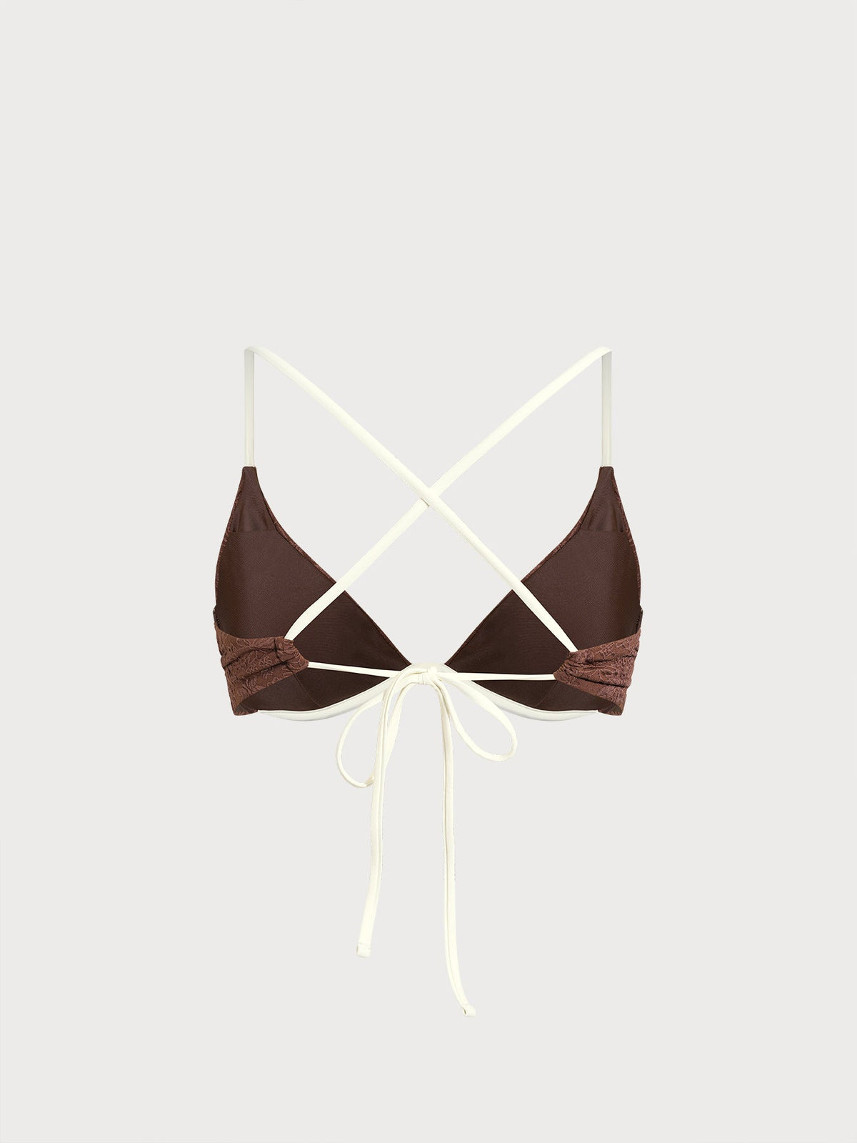 Dark Coffee Underwire Bikini Top