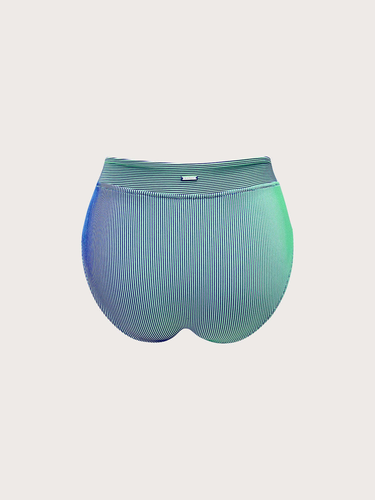 Green V Cut Plus Size Bikini Bottom